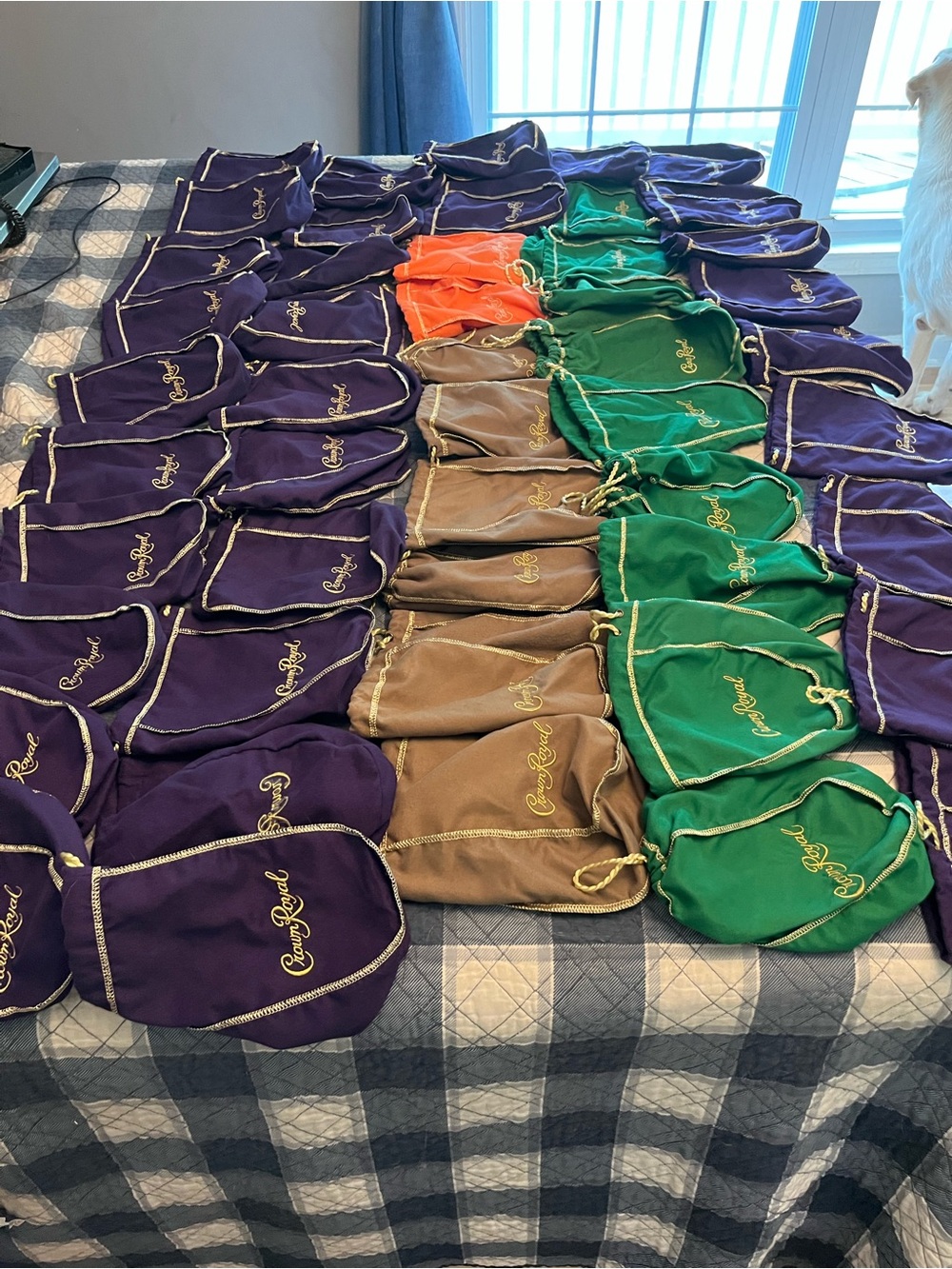 49- Assorted Crown Royal Bags